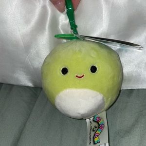 BNWT clip squishmallow: Ashley the Apple
